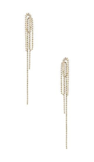 Kennedy Earrings in Gold | Revolve Clothing (Global)