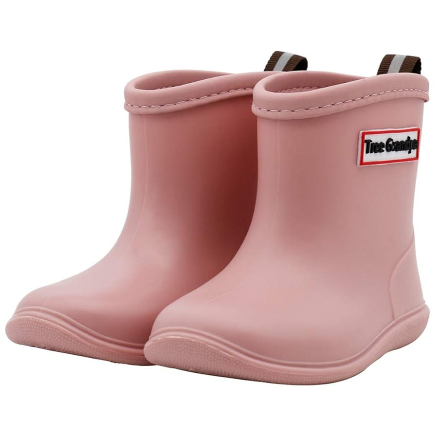 Toddler Rain Boots Baby Rain Boots Short rain Boots for Toddler Easy-on Lightweight and Waterproo... | Amazon (US)