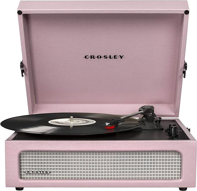 Crosley CR8017A-AM Voyager Vintage Portable Turntable with Bluetooth Receiver and Built-in Speake... | Amazon (US)