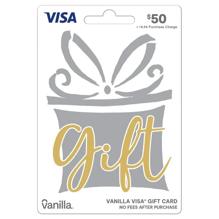 $50 Vanilla Visa Luxe Bow Gift Card | Walmart (US)