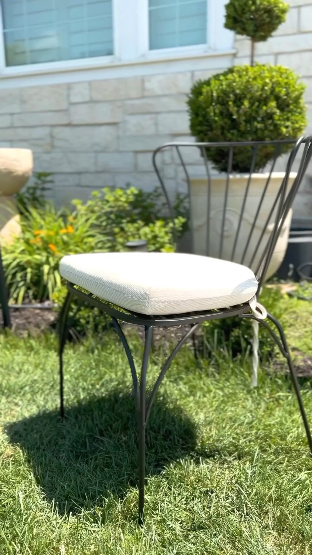 The perfect bistro set and water fountain to make you feel like you’re in a small cafe' in Paris. 

#LTKSummerEdit #LTKHome #LTKSeasonal