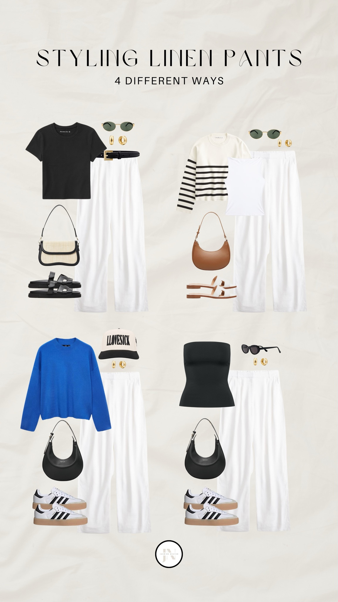 Styling Linen Pants 4 Ways! 

#LTKSeasonal #LTKBeauty #LTKStyleTip