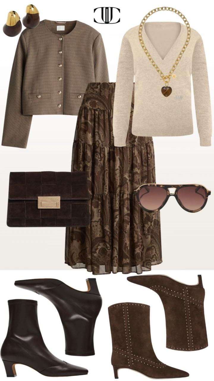 Bootie season is here 👢🍂 If you’ve ever wondered how to style ankle boots with your fall outfits, these boards are full of ideas. From pairing sleek black booties with denim and a blazer, to soft suede styles with cozy knits and midi dresses, I’ve pulled together 8 fresh ways to make them work in your wardrobe.

Whether you love a classic chelsea, a western twist, or something more polished, these booties prove they can take you everywhere this season—casual days, nights out, and everything in between. ✨ Shop the full edit now on jcathell.com + LTK.

Fall outfit, fall look

#LTKStyleTip #LTKOver40 #LTKShoeCrush