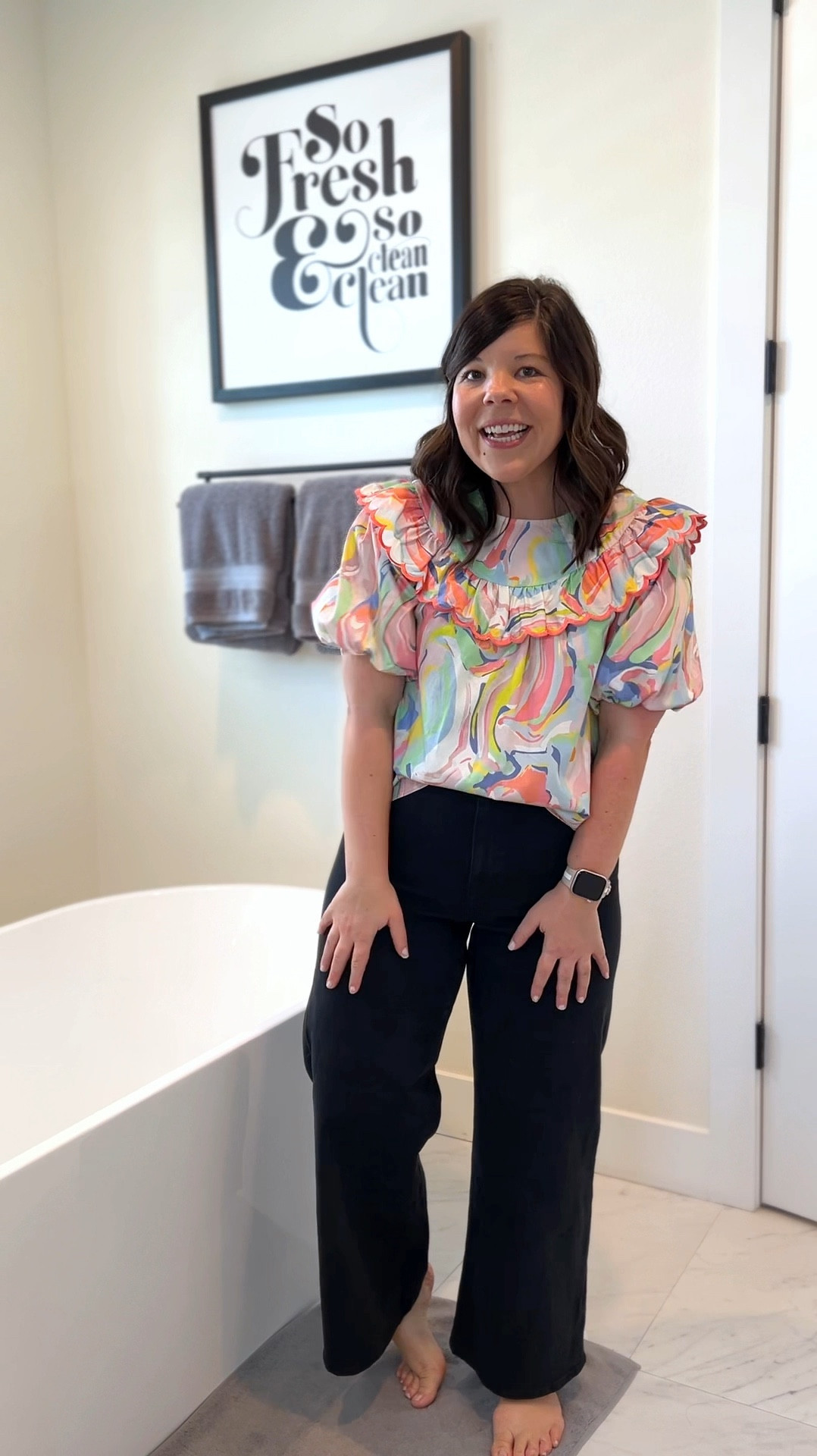 Viral target wide legged sailor jeans on sale for $22! I am 5’4, typically a size 6, and I sized up to an eight because the waist runs narrow. Absolutely love these!

#LTKFindsUnder50 #LTKSaleAlert #LTKStyleTip