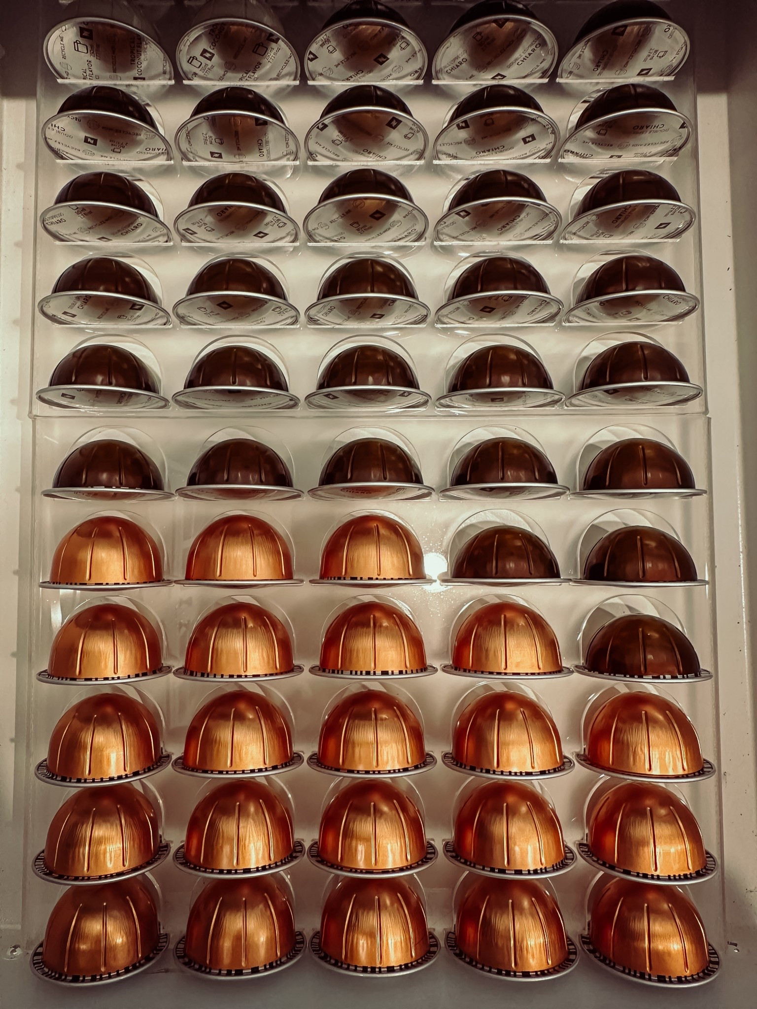 Nespresso Pods drawer acrylic organizer. 🤎☕️