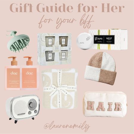 Gift Guide for her from my favorite stores! All the best finds for your girlfriend, friend, BFF, mom, mother in law, or anyone special in your life! 

#LTKHoliday #LTKGiftGuide #LTKSeasonal
