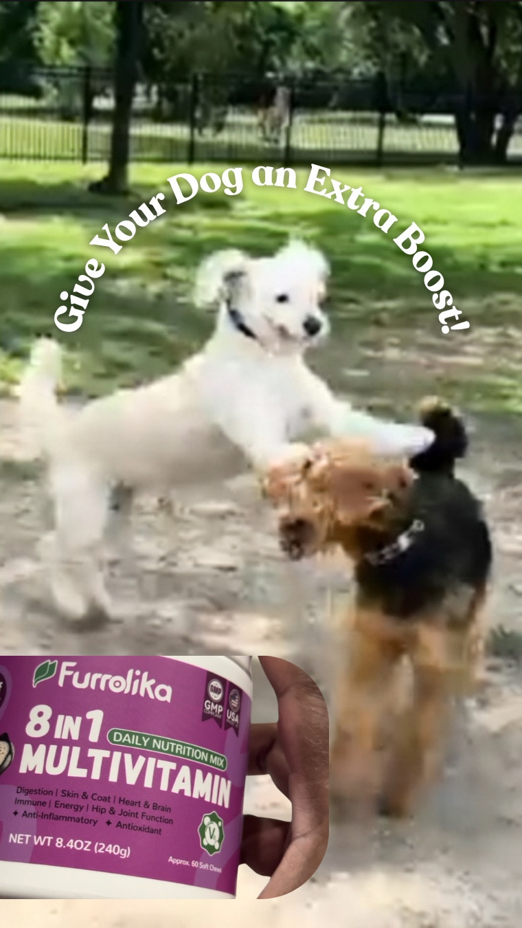 FURROLIKA 8-in-1 Dog Multivitamin | My Pup’s Daily Health Boost!

#LTKPets #LTKSaleAlert #LTKFindsUnder50