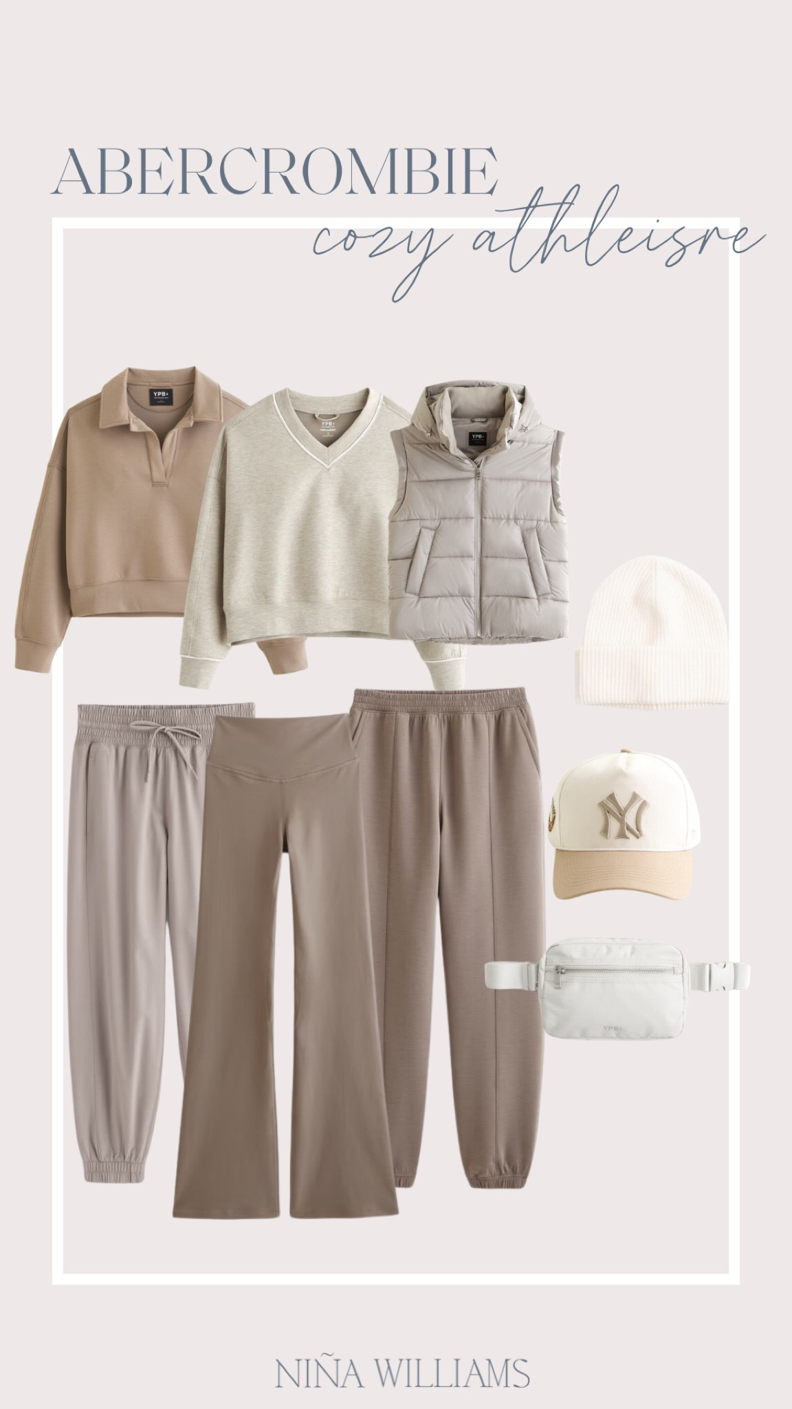 Abercrombie cozy athleisure!  Fall activewear - neutral outfits - moms sportswear  

#LTKFindsUnder100 #LTKOver40 #LTKGiftGuide