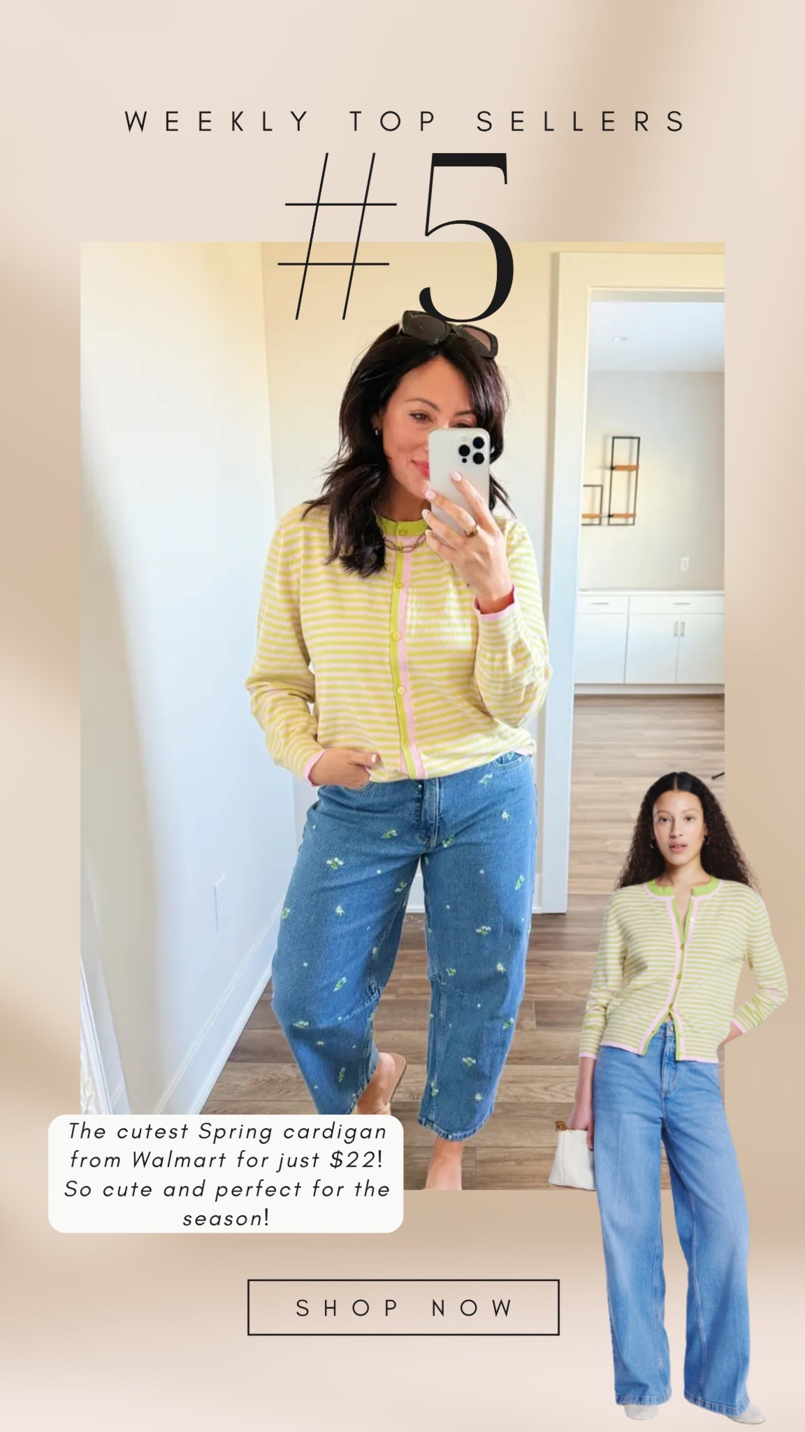 WALMART HAUL
• XL top for an oversized fit 
• size 6 denim 
• shoes true to size 

#LTKSeasonal #LTKootd #LTKSaleAlert