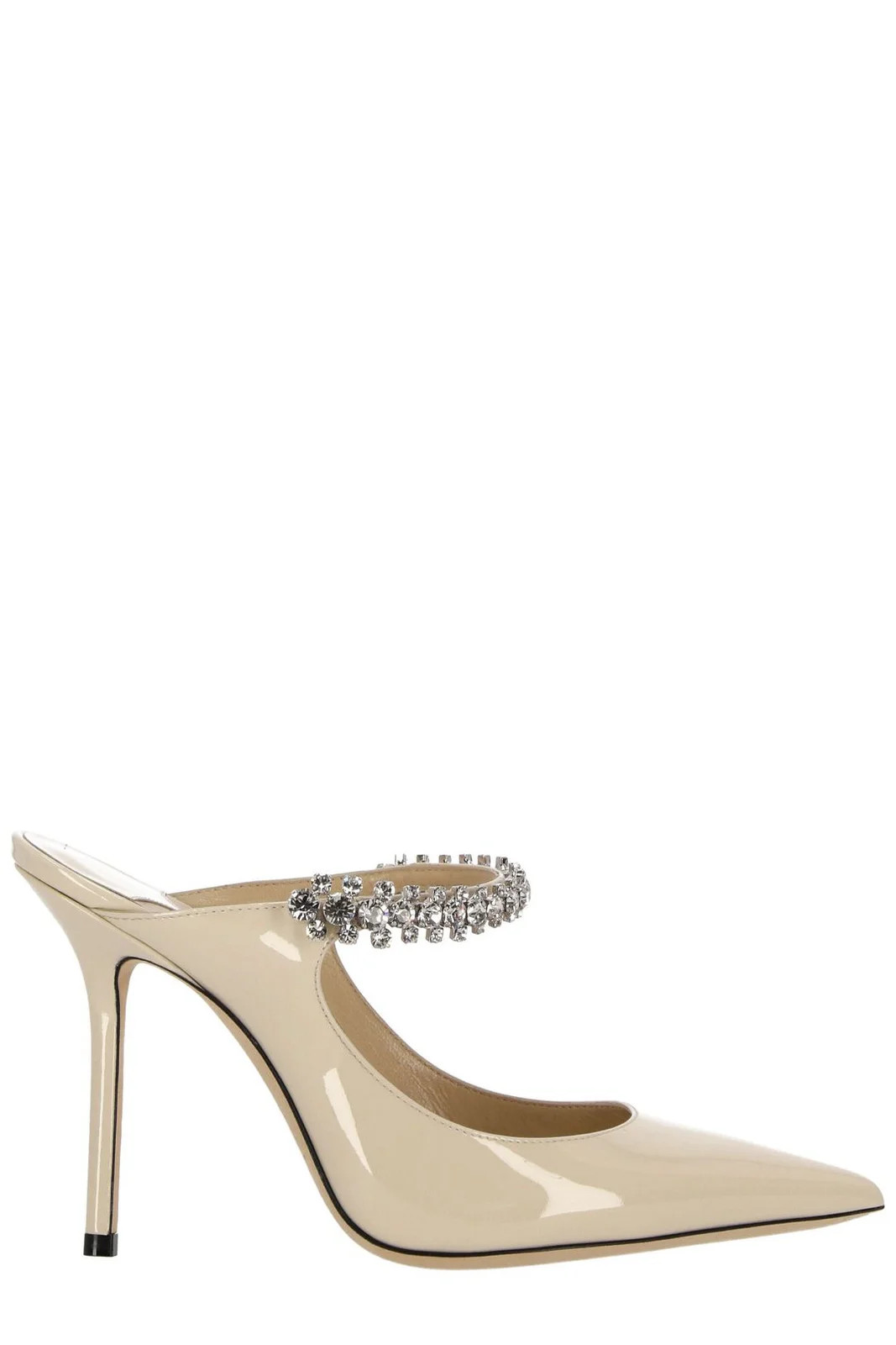 Jimmy Choo Bing 100 Pointed Toe Mules | Cettire Global
