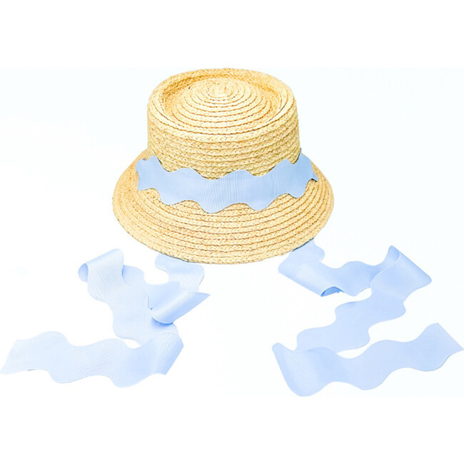 Girl's Harbor Hat, Blue | Maisonette