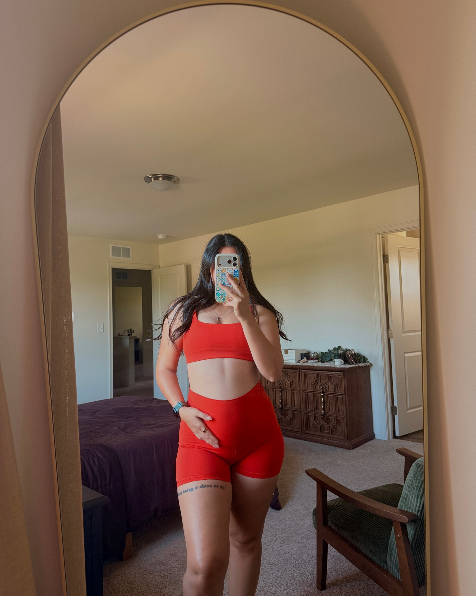 Bump Friendly Summer Set ❤️ from @Aerie 

Measurements and sizes:
Bottoms: large 
Top: medium 

Height: 5’ 4”
Weight: 7 months pregnant - 160

#LTKBump #LTKootd #LTKmomlife