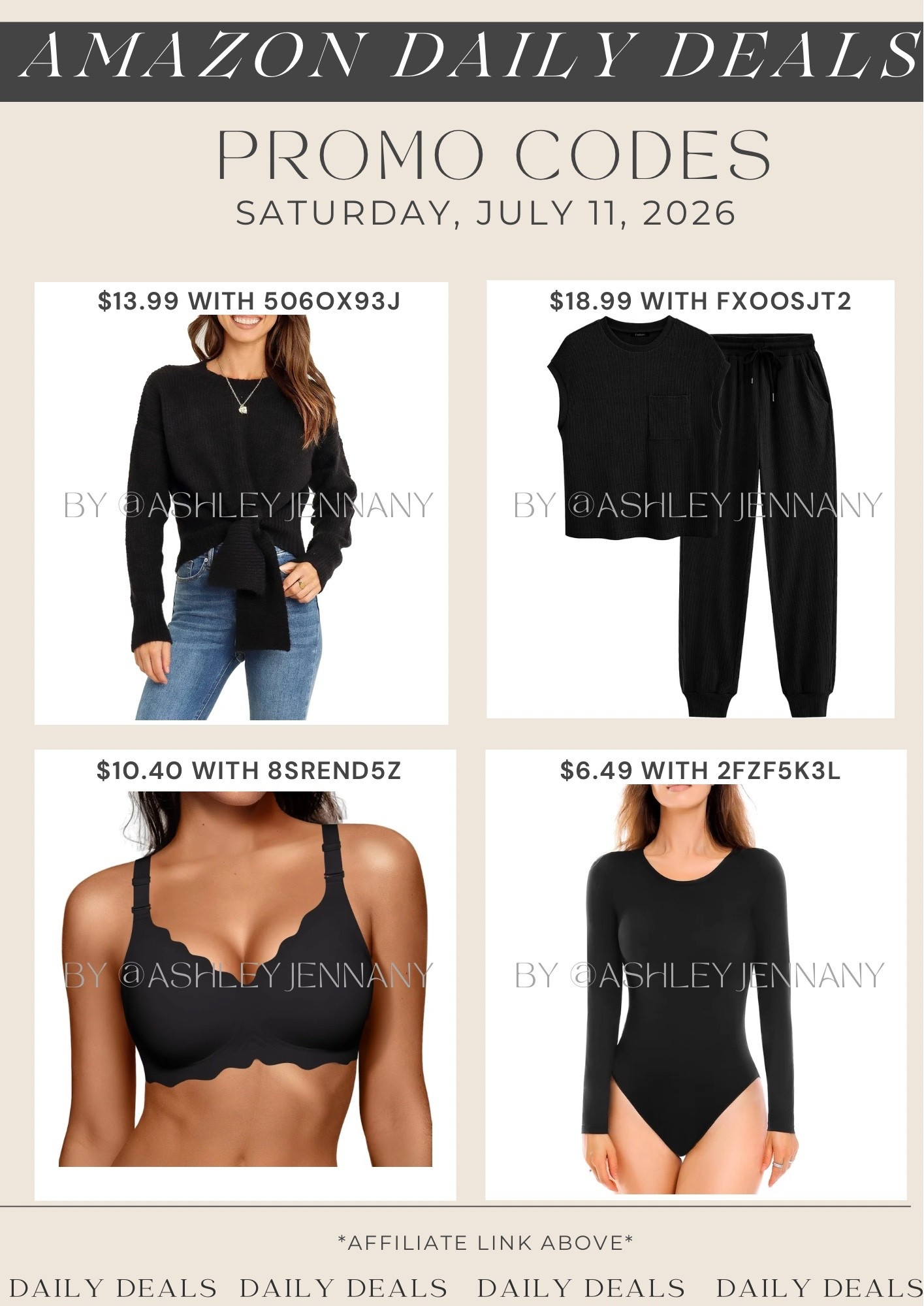 Amazon deals

#LTKSaleAlert #LTKMidsize #LTKootd
