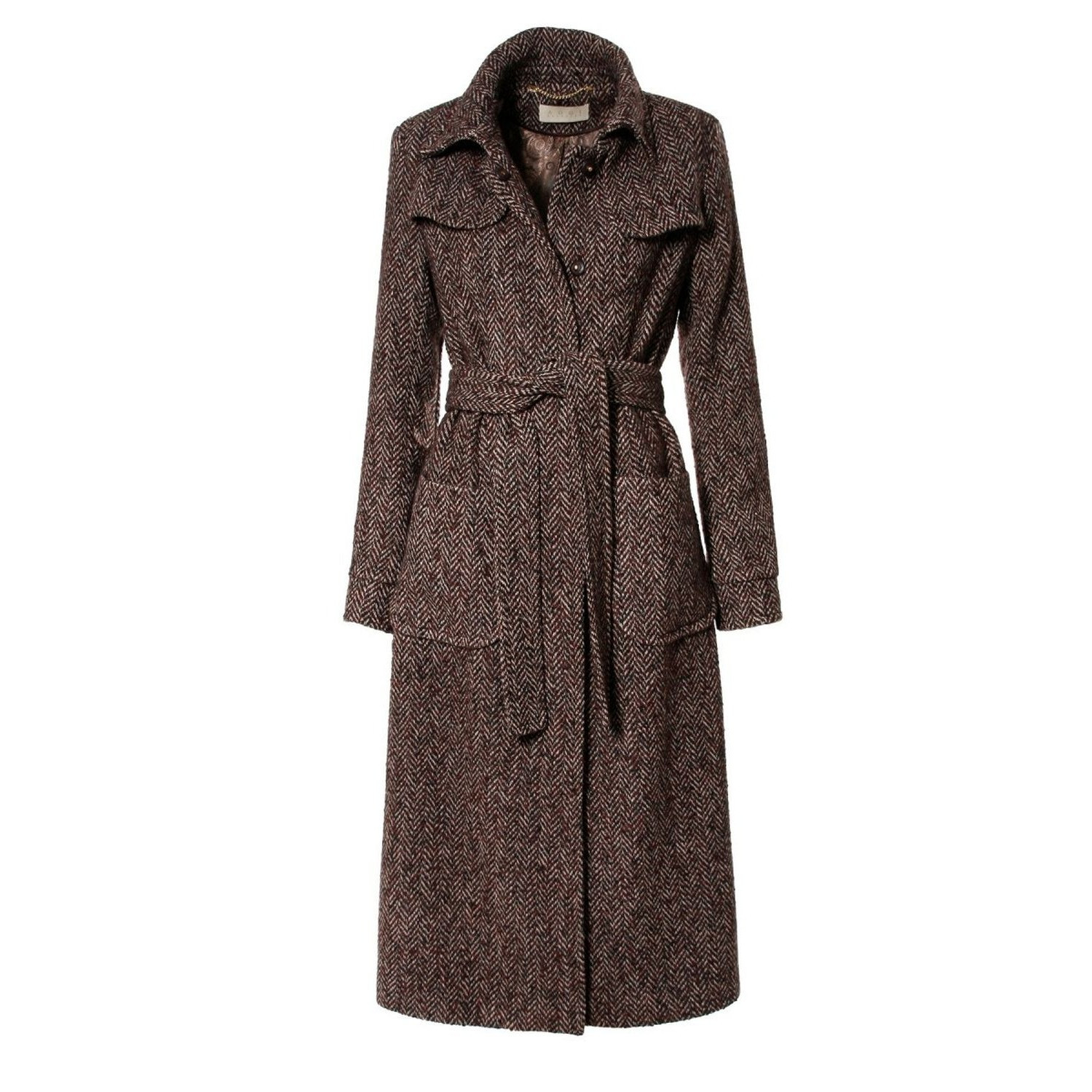 Coat Meryl Brunette | Wolf & Badger (US)
