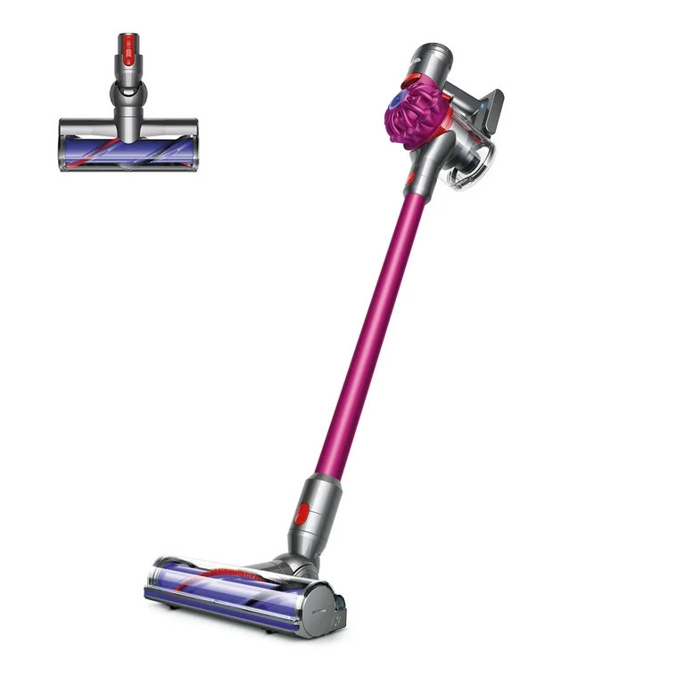 Dyson V7 Motorhead Cordless Vacuum | Fuchsia | Refurbished | Walmart (US)
