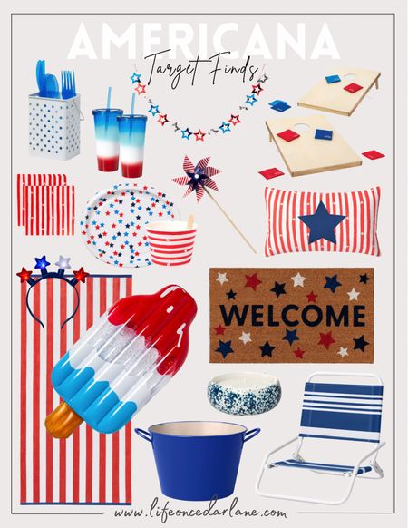 Fourth of July- party finds! Check out all these cute Target finds for your upcoming 4th of July party? Snag them quick before they sell out!

#summer #redwhiteandblue #outdoorparty #4thofjuly



#LTKParties #LTKFindsUnder50 #LTKHome