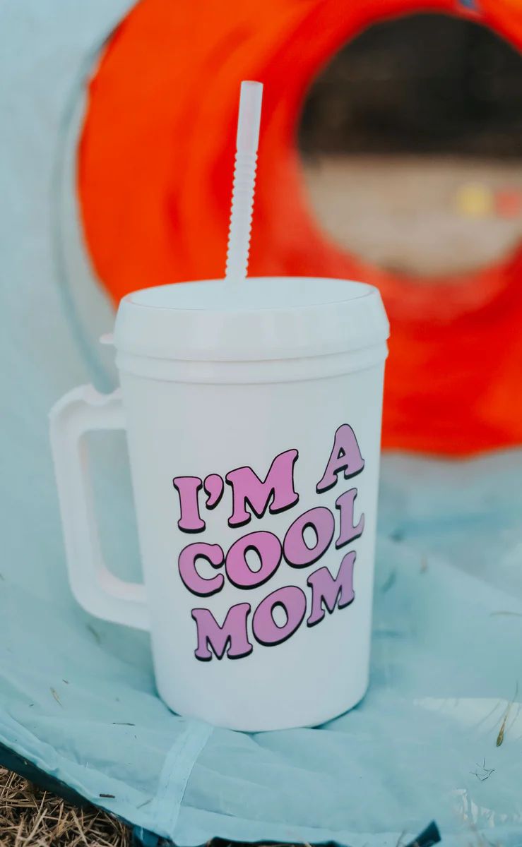 friday + saturday: cool mom insulated mug - 34 oz. | RIFFRAFF