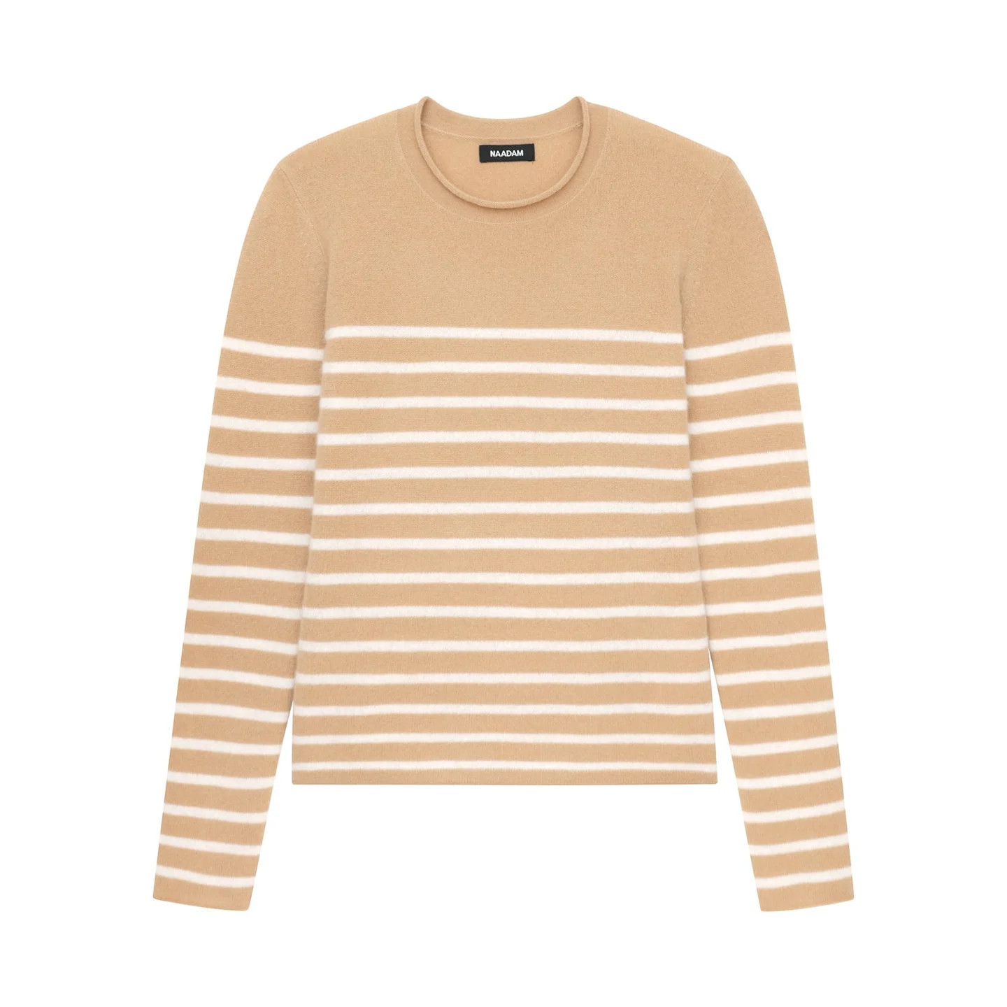Cashmere Striped Crewneck | NAADAM
