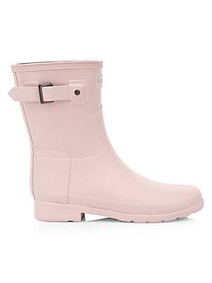 pink chelsea hunter boots
