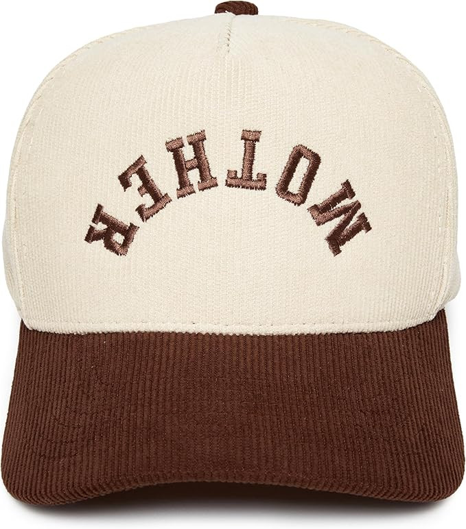 Funky Junque Two Tone Vintage Trucker Hats Men Women Corduroy Trendy Embroidered Baseball Cap Sna... | Amazon (US)