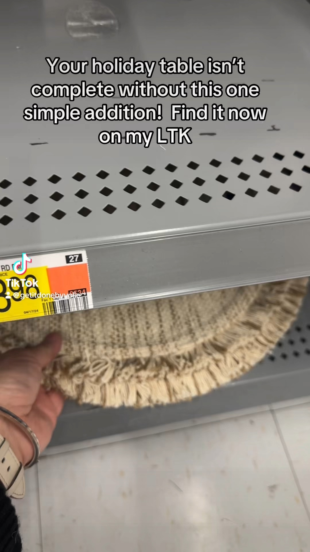 These will add style to your table 

#LTKHome #LTKHoliday #LTKU