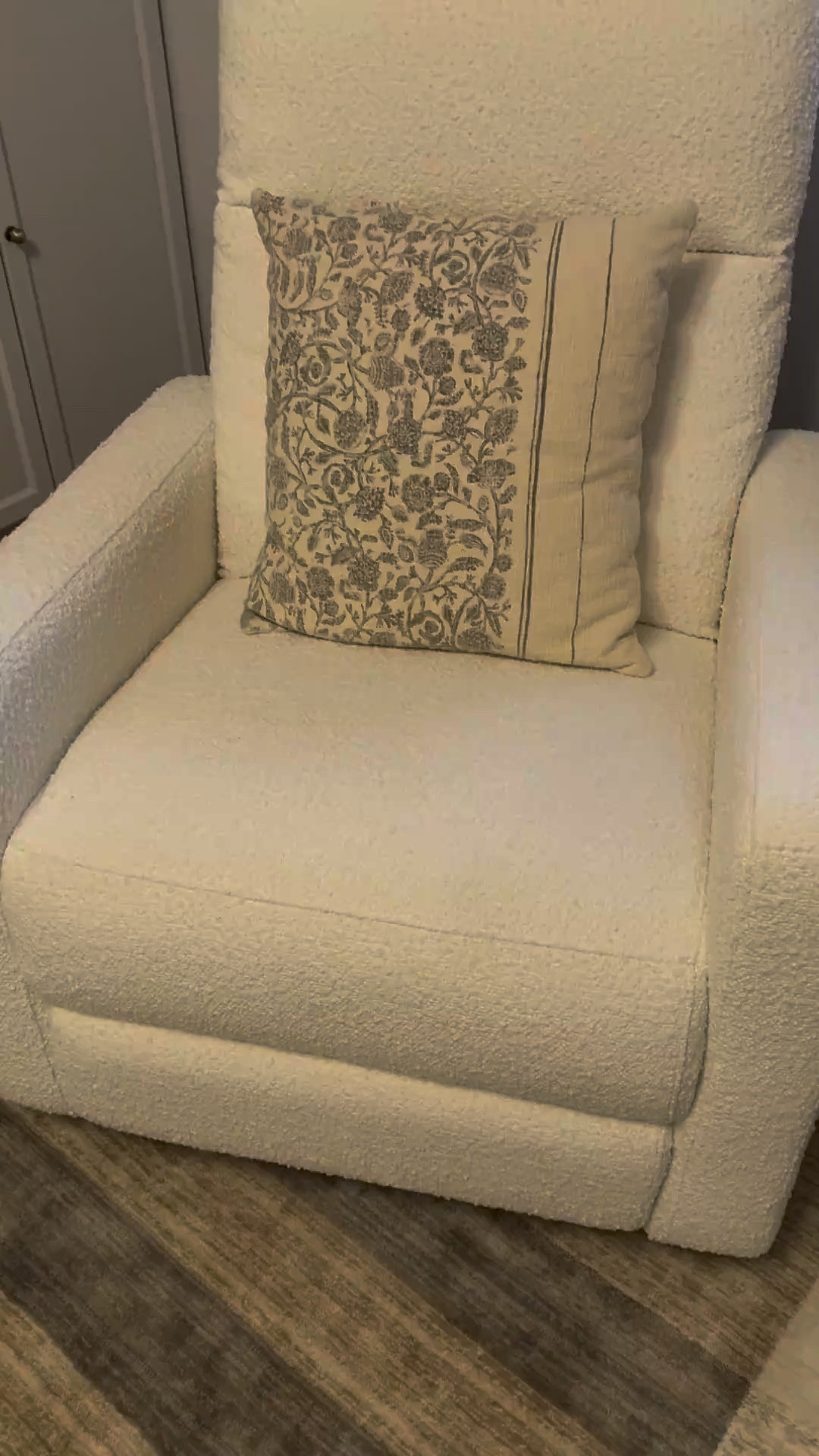 I searched far and wide for the perfect nursery chair, and I found it at #nurtureand 👶🏻 #baby #nursery #glider #rockingchair #babyroom

#LTKBaby #LTKHome #LTKKids