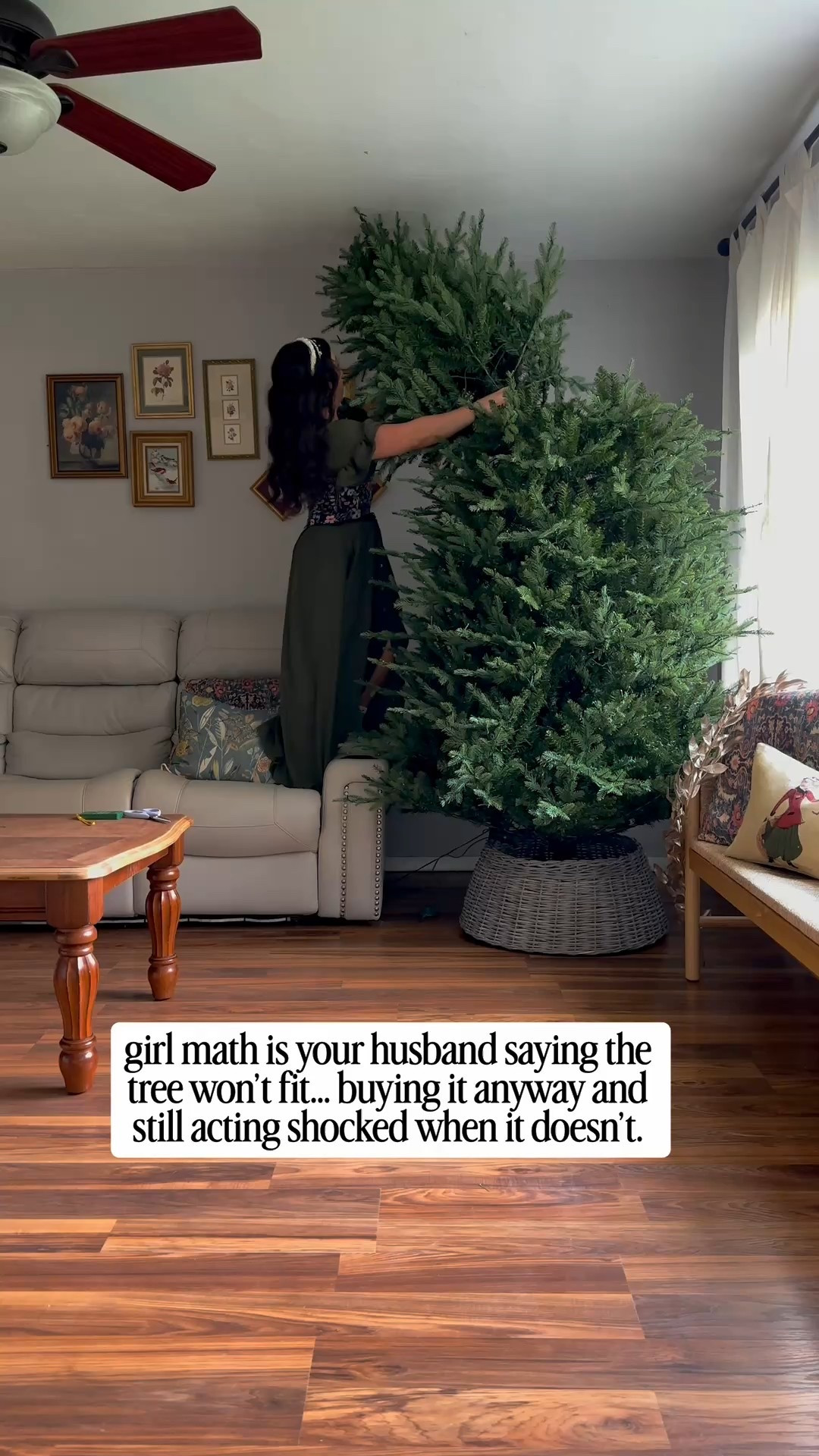 Throwing it back to last year when I swore this tree would fit 😅… and now it’s the perfect time for a throwback because the viral Home Depot twinkling Christmas tree is officially BACK IN STOCK! 🌲✨

If you missed it last year, this is your sign — they always sell out fast. Comment TWINKLING below and I’ll send you the link to grab yours before they’re gone (again)! 🛒✨

#HomeDepotFinds #Christmas2025 #TwinklingTree #HolidayHomeDecor #ViralFinds

#LTKSeasonal #LTKHome