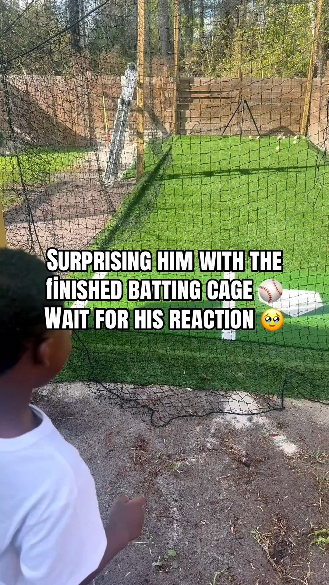 POV: You finally reveal the finished backyard batting cage to your son and he sees the turf for the first time 🥹⚾️
The reaction made every late night, Home Depot run, and sore muscle worth it. He was ready to start practicing immediately. Hard work + a dream = one happy ballplayer.

#BaseballMom #BackyardBattingCage #BaseballLife #BoyMom #ProudMomMoment #FutureSlugger #DIYProject #BaseballPractice #LittleLeagueLife #JacksonvilleMom

#LTKmomlife #LTKKids #LTKActive