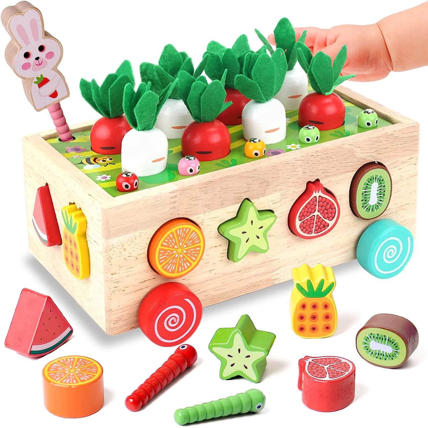 Montessori learning toys for 1 year old, Educational Toys for Toddler, Toys for 1 2 3 Year Old Bo... | Walmart (US)