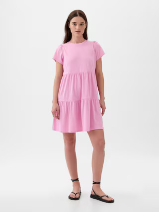 Tiered Mini Dress | Gap (US)