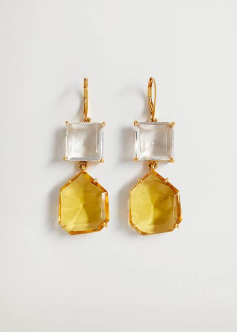 Kombinierte Hängeohrringe | MANGO (DE)