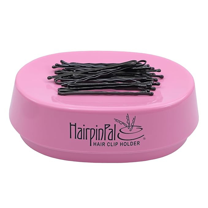 HairpinPal Magnetic Bobby Pin Holder - Easy Hair Clip and Pin Collector - Manage Hair Clips - Bar... | Amazon (US)