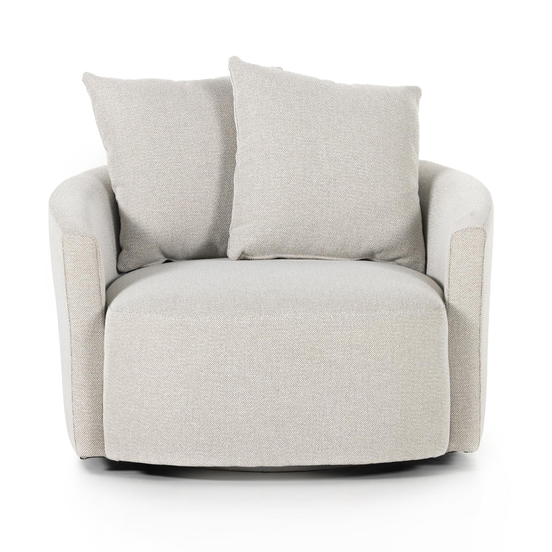 Chloe Swivel Chair-Delta Bisque | StyleMeGHD