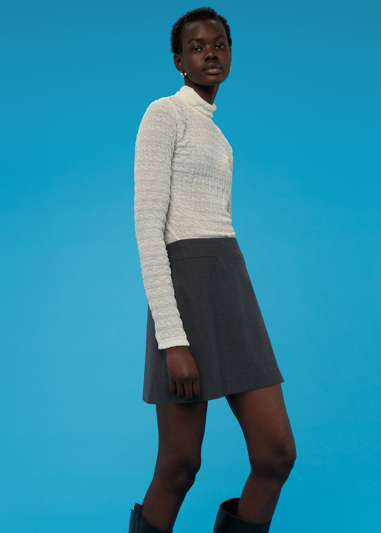 Lola Mini Skirt | Whistles