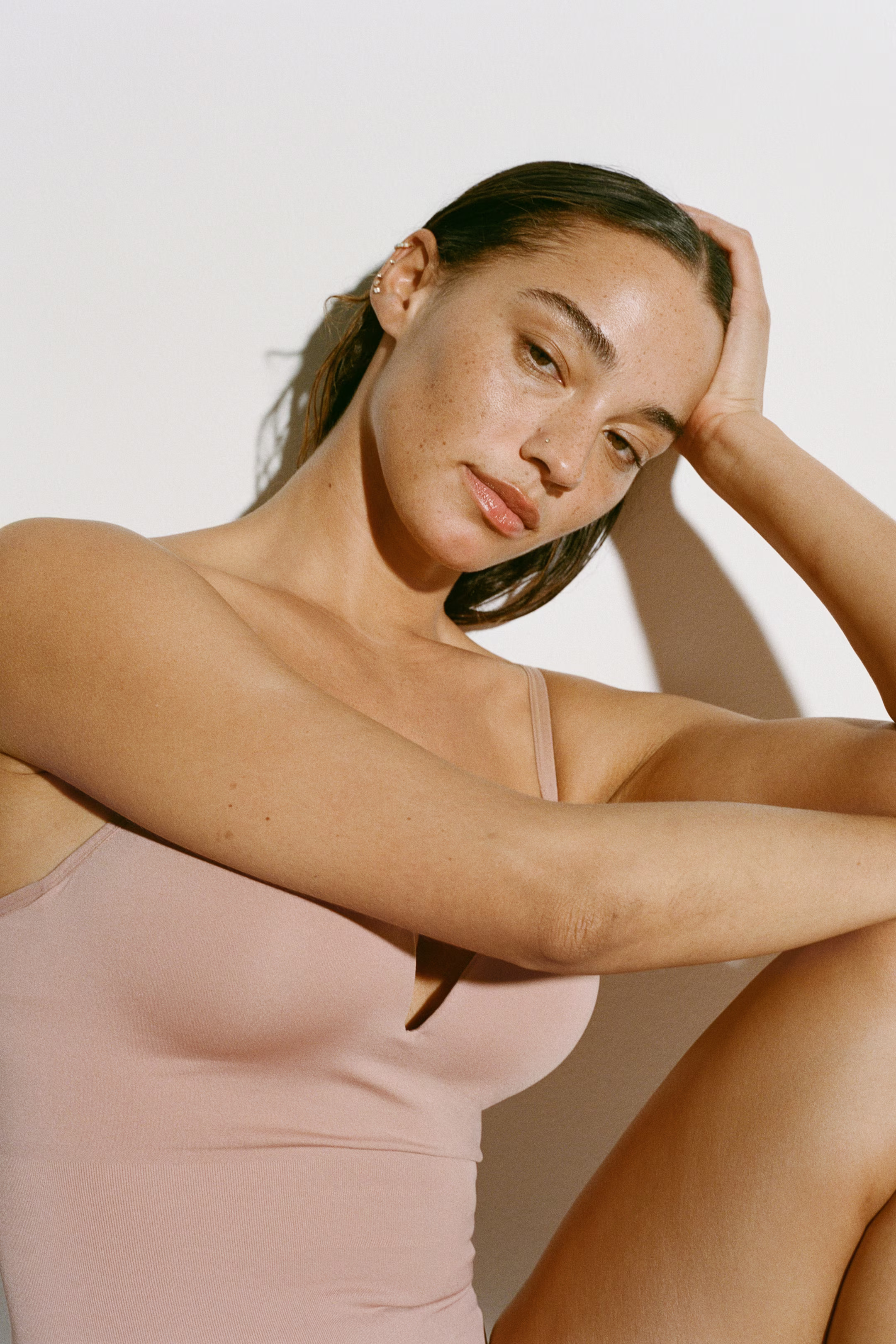 Seamless push-up stringbody - Light Shape - Oudroze - DAMES | H&M NL | H&M (DE, AT, CH, NL, FI)