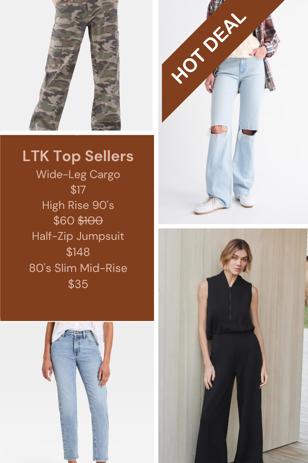 A couple splurges here, but so worth it. 
Great staples 

#distressedjeans #jeansale #traveloutfit #jumpsuit 

 #LTKSaleAlert #LTKMidsize #LTKTravel