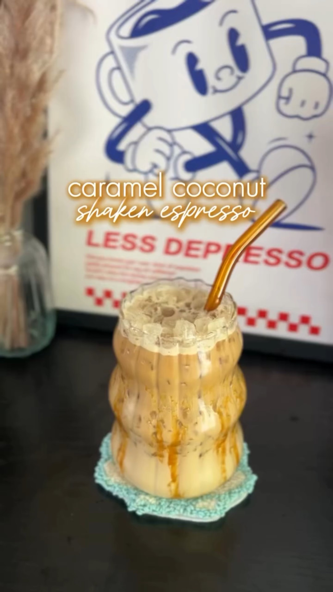 Obsessed with coconut in the summertime so here’s one of many combinations in my rotation 🥥

•brew a double shot of espresso; coconut vanilla pod @nespressousa 
•add in coconut syrup & caramel sauce @torani 
•add ice & shake
•line your glass with caramel sauce 
•top with milk/creamer; sweet cream creamer @chobani 

✨I’m Meg, the Iced Coffee Connoisseur! I’m bringing you all things coffee — including fun at home recipes & honest reviews of coffee shops all across NJ✨

#icedcoffeeconnoisseurs #athomecoffee #athomecafe #coffeeinspo #summercoffee #coconutcoffee #homecoffeerecipes #athomecoffeerecipes #nespressorecipes #coffeerecipes #icedlatterecipes #shakenespresso #shakenespressorecipe