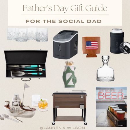 Father’s Day gift guide. Gifts for dad. Social dad. Dad that entertains. Gifts for dad. 

#LTKmens #LTKGiftGuide #LTKunder100