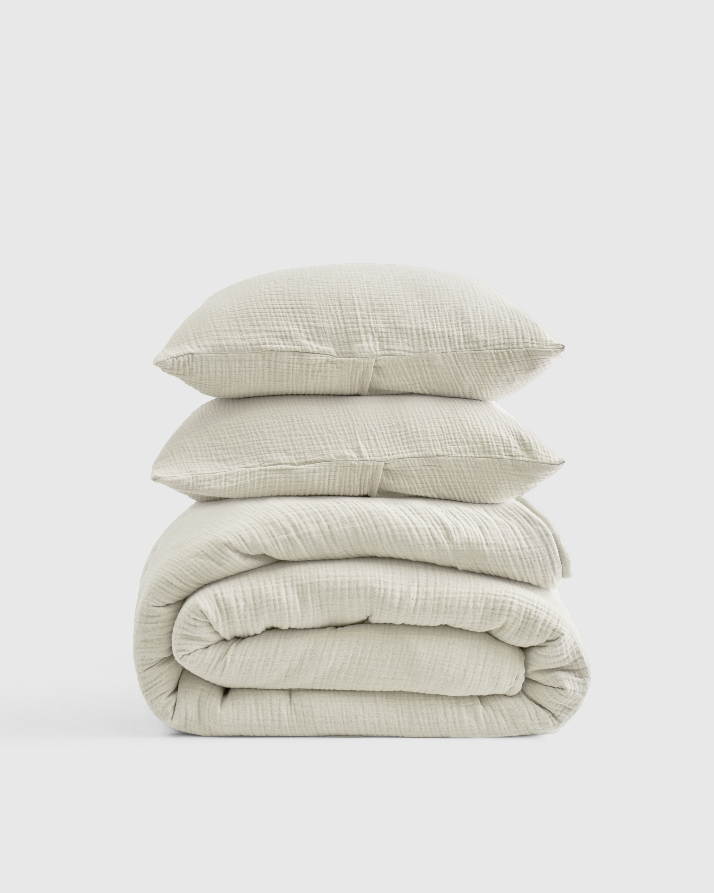 Organic Airy Gauze Duvet Cover Set | Quince