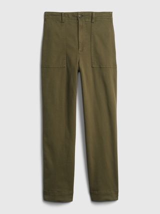 High Rise Carpenter Straight Leg Pants | Gap (US)