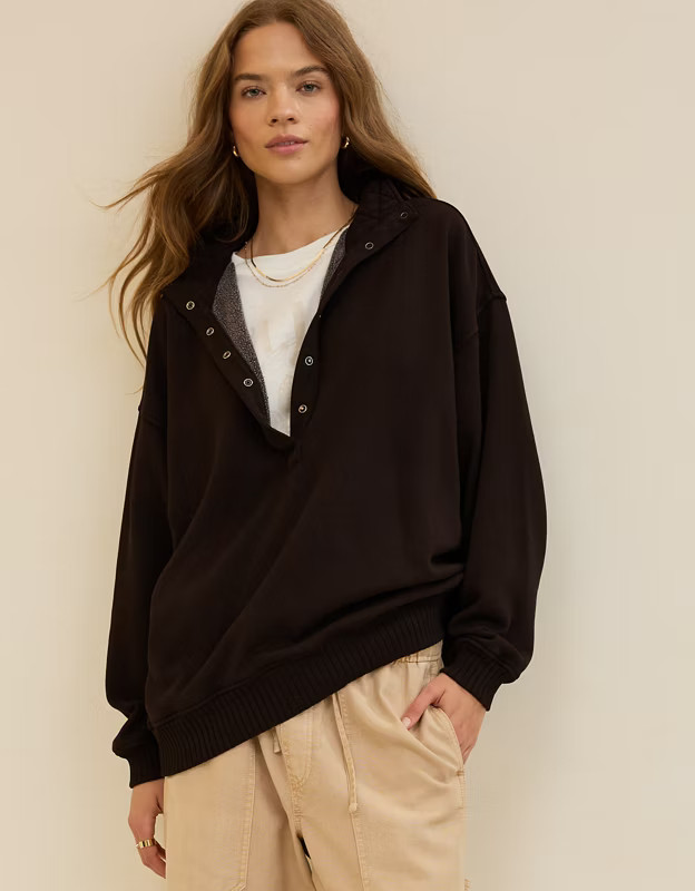 Aerie Oh Snap! Sweatshirt | American Eagle Outfitters (US & CA)