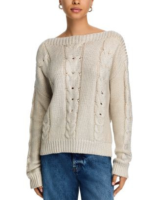 Debbi Cable Knit Sweater | Bloomingdale's (US)