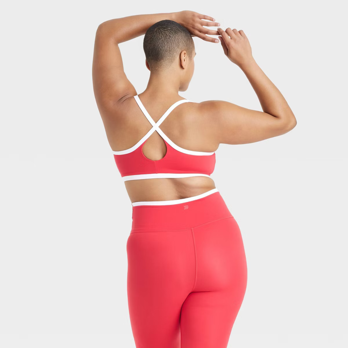 Women's Everyday Soft Light Support Piped Midline Sports Bra - All In Motion™ | Target