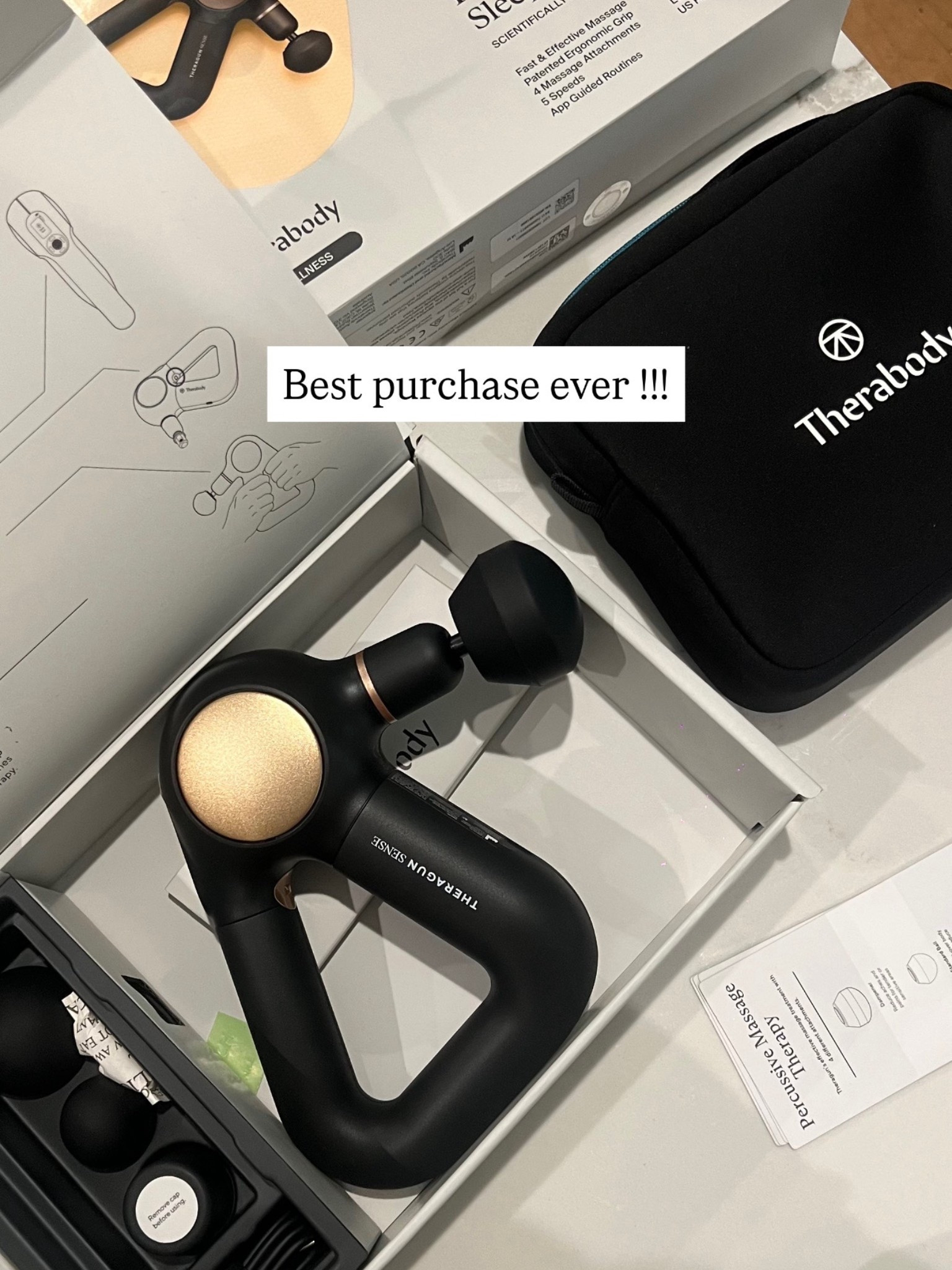 Got this massage gun for my boyfriend as a gift and we’ve been loving it!!! 💞🤭🤩 
#therabody #theragun #massagegun #metime #relaxing #giftsforhim #selfcare

#LTKselfcare #LTKMens #LTKHome