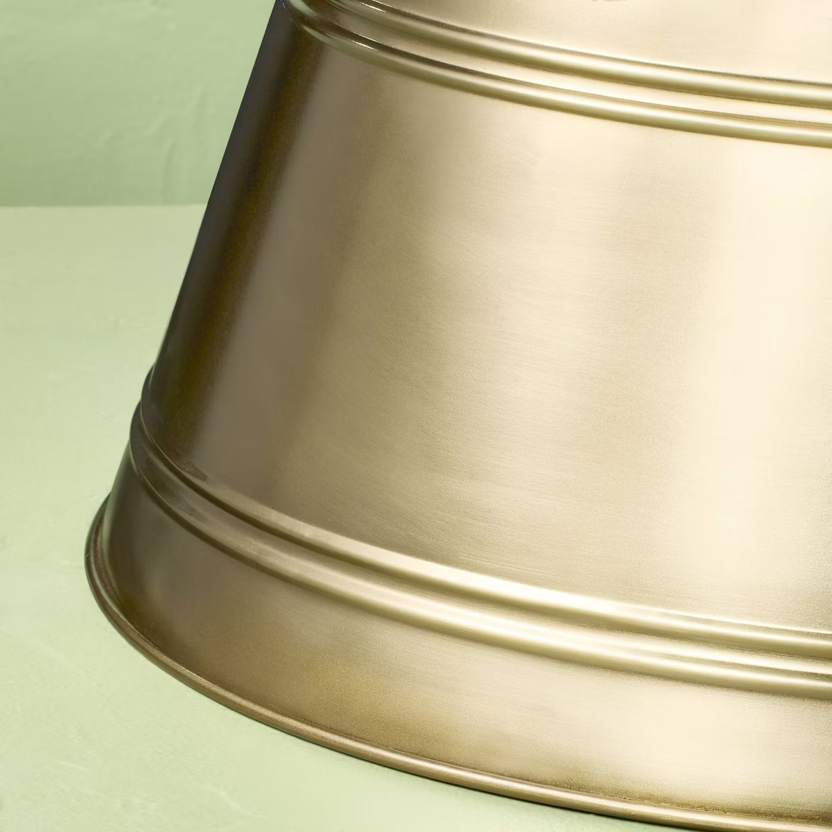 26" Banded Brass Christmas Tree Collar Antique Finish - Hearth & Hand™ with Magnolia | Target