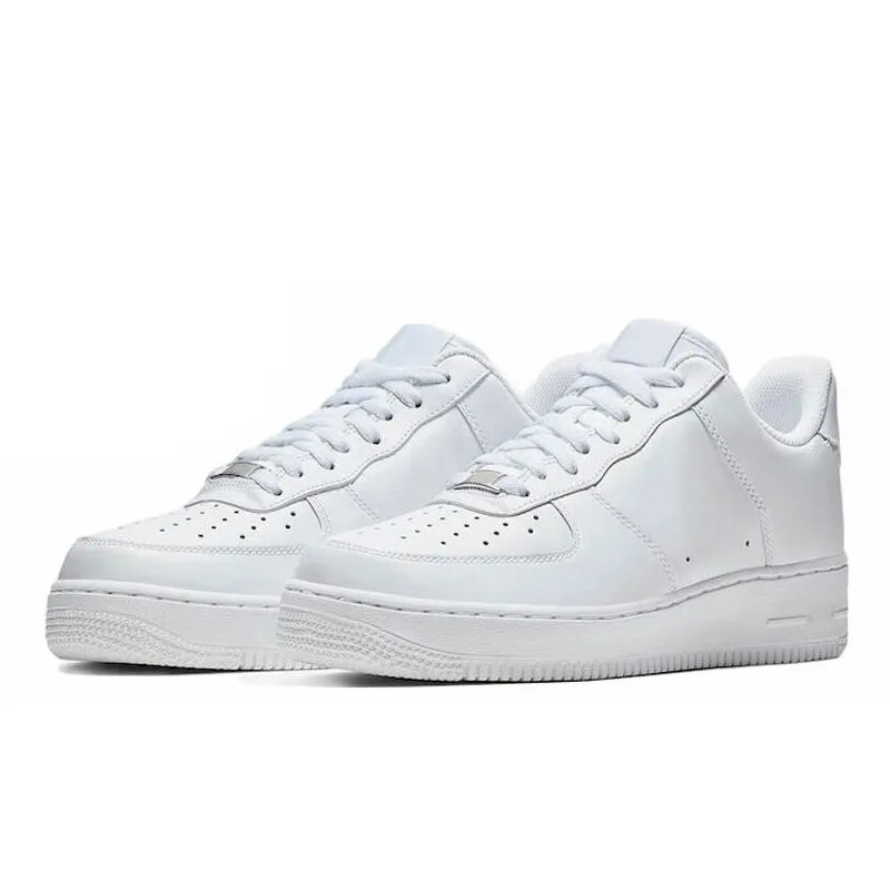 Save Big on Bulk Women Shoes For Men Free Shipping Shoes For Men Women One Triple White Black Pin... | DHGate