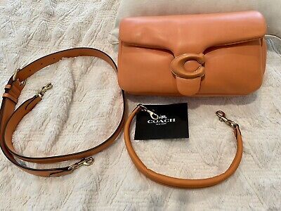 Coach Pillow Tabby Brass/Candied Orange C0772 Shoulder Bag 26 | eBay US