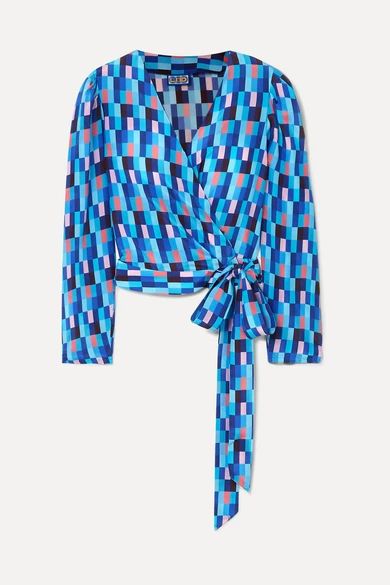 LHD
				
			
			
			
			
			
				Odalys printed silk crepe de chine wrap blouse
				£385 | NET-A-PORTER (UK & EU)