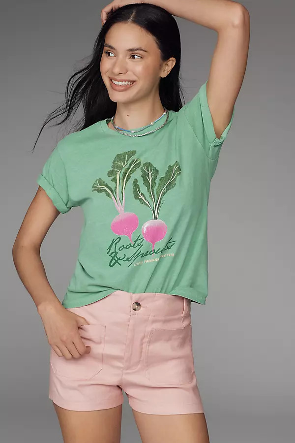 Roots & Sprouts Graphic Tee | Anthropologie (US)