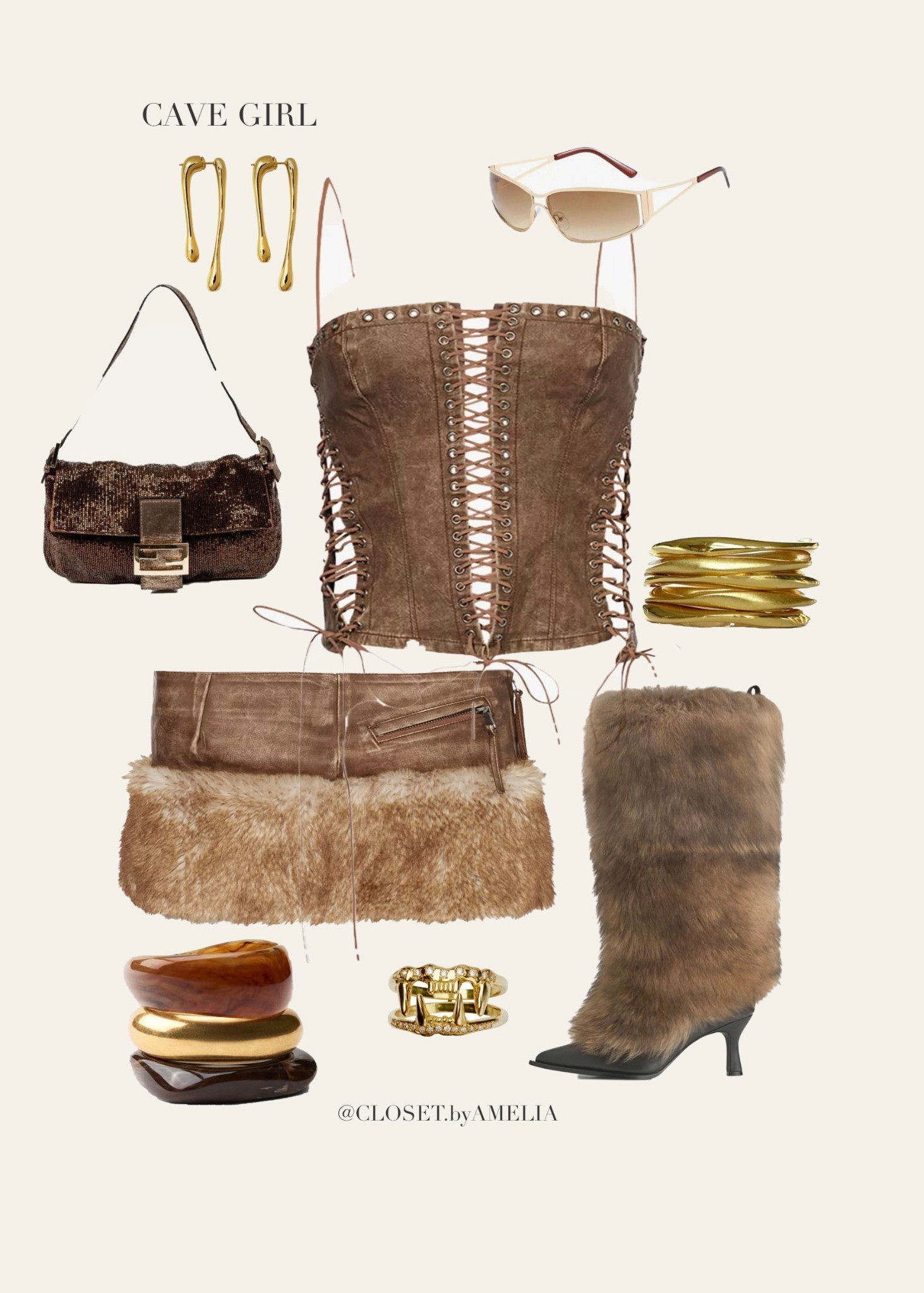 Halloween outfit Inspo 🐅- Cave Girl 

#LTKuk #LTKautumn #LTKpartywear